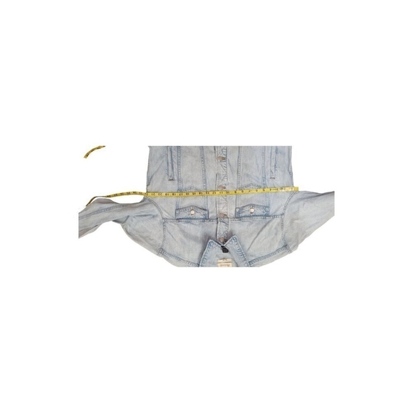 Madewell Oversized Jean Jacket in Junction Wash: Distressed Edition. Size XL - Picture 11 of 11